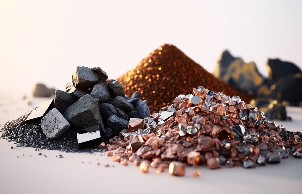 Non-ferrous metals refer to metallic elements other than iron.
